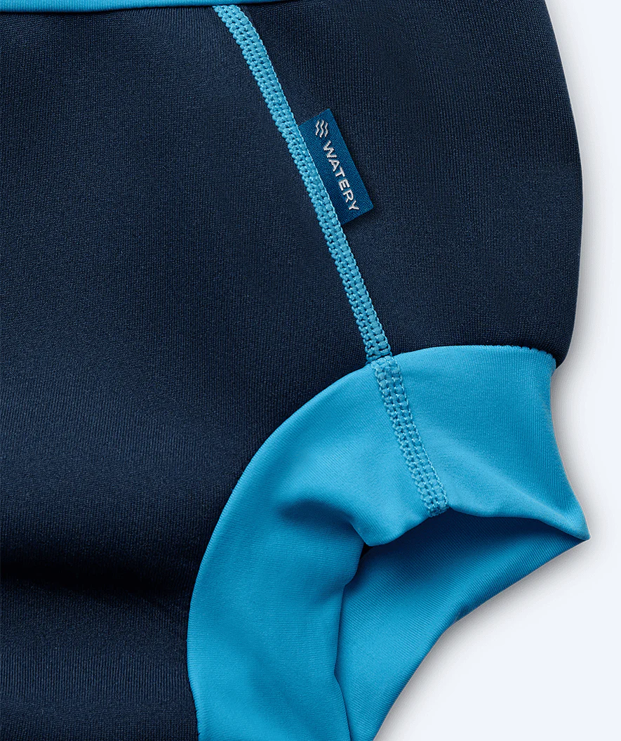 Watery blebadebukser til børn - Neoprene Swim Nappy - Atlantic Blue