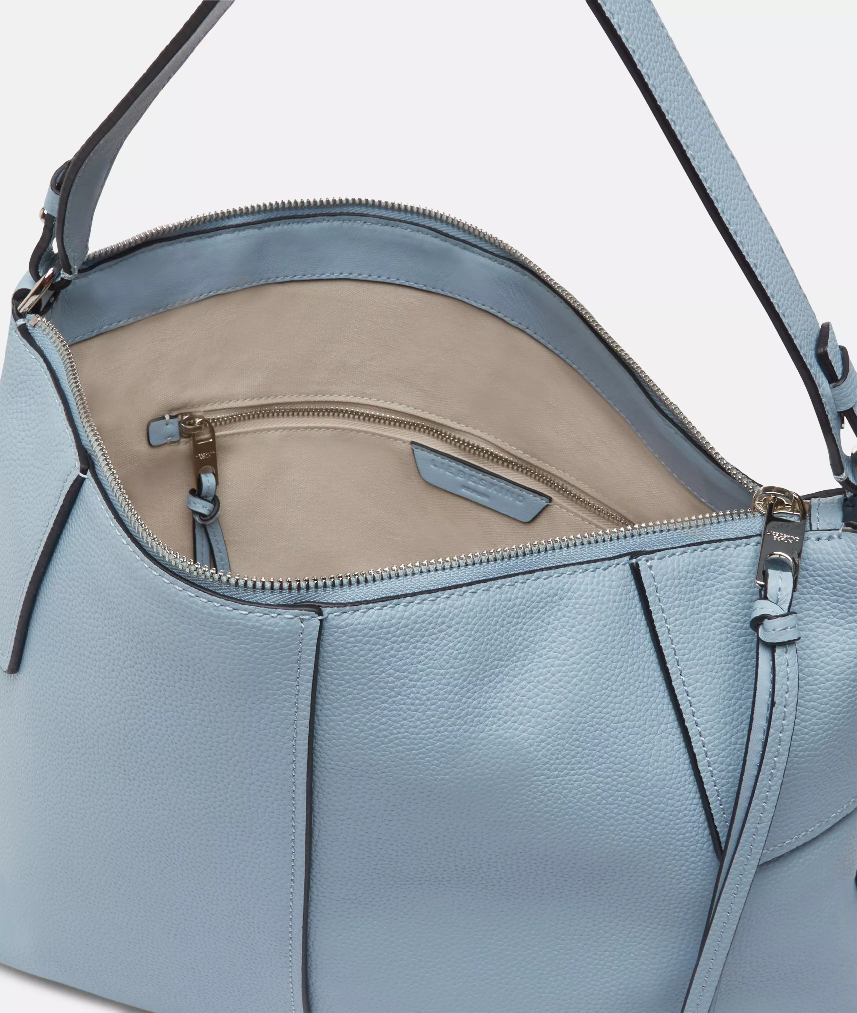 Mila Hobo M Spacious hobo bag made of cowhide leather