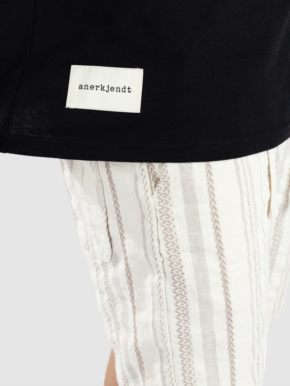 Anerkjendt Aklt Jan Elastic Cotton Shorts tofu