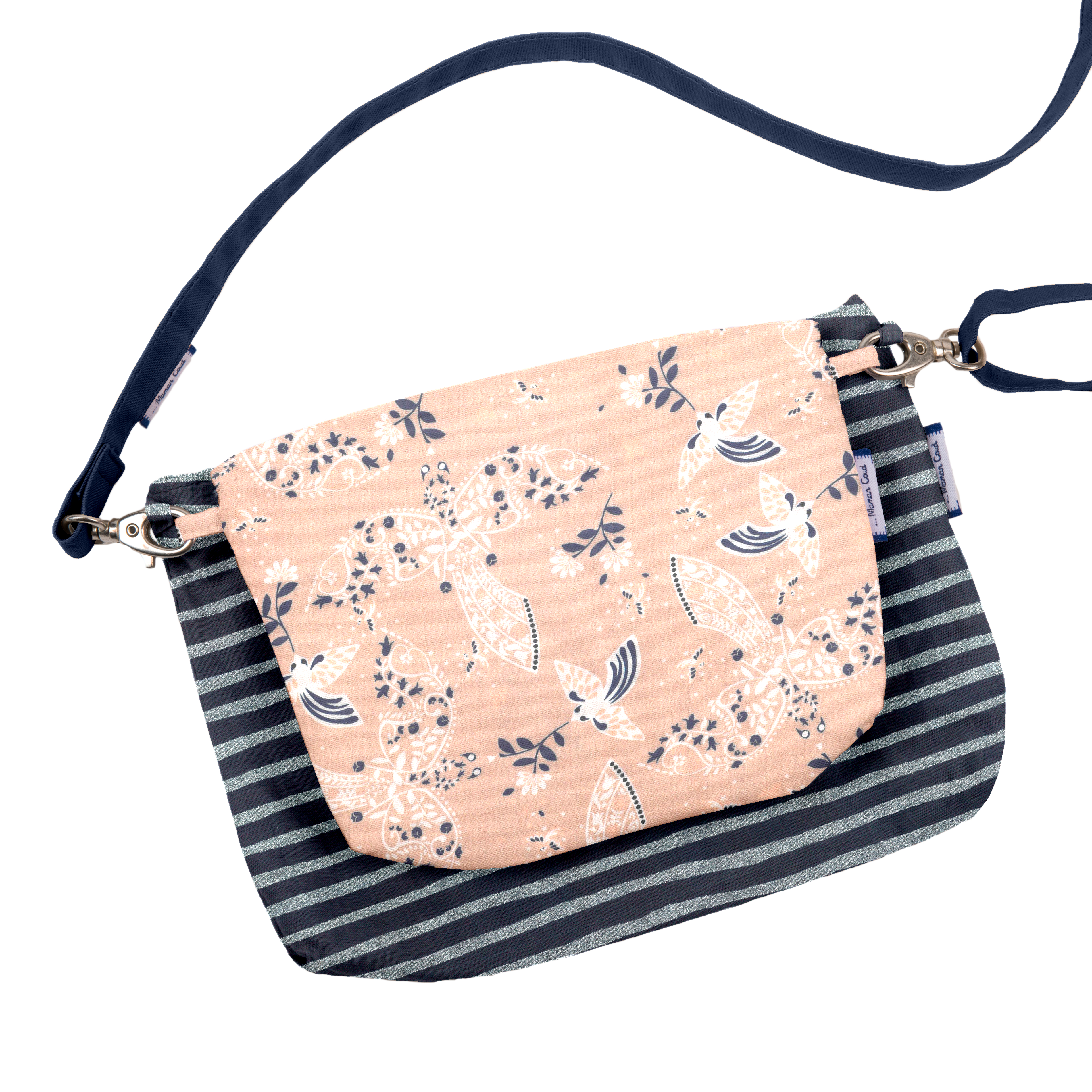Mini Pochette Tissu Oiseau Bandana