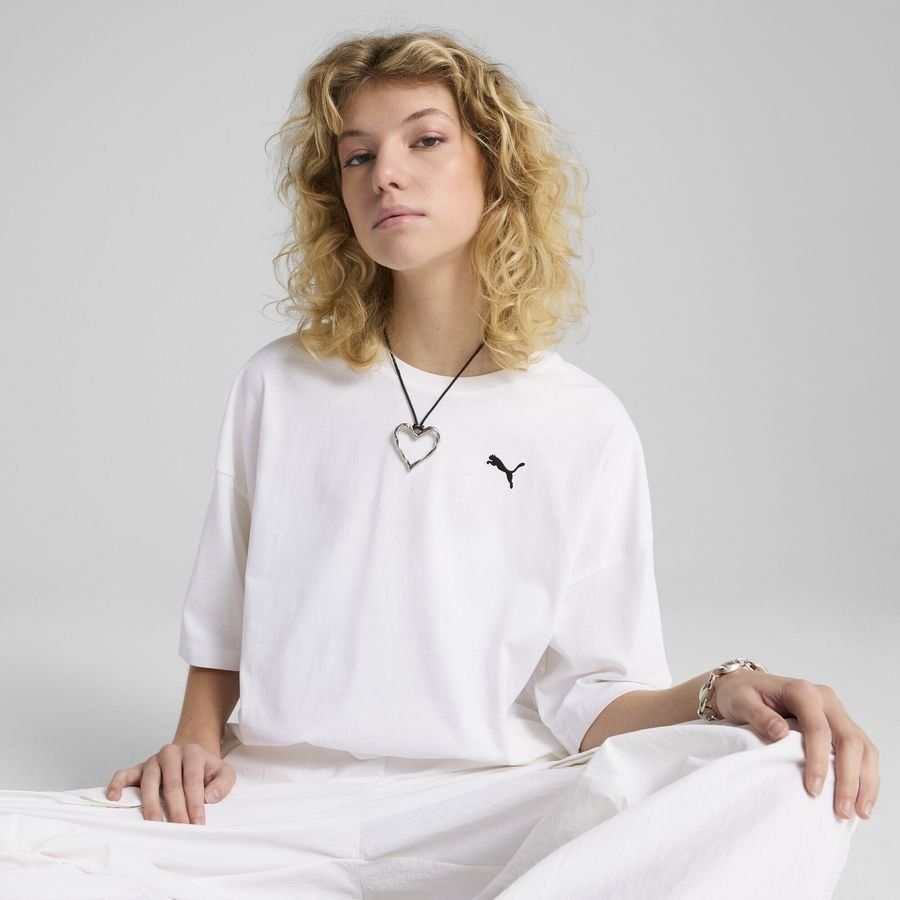 Puma WARDROBE ESS Kurzes Oversized-T-Shirt