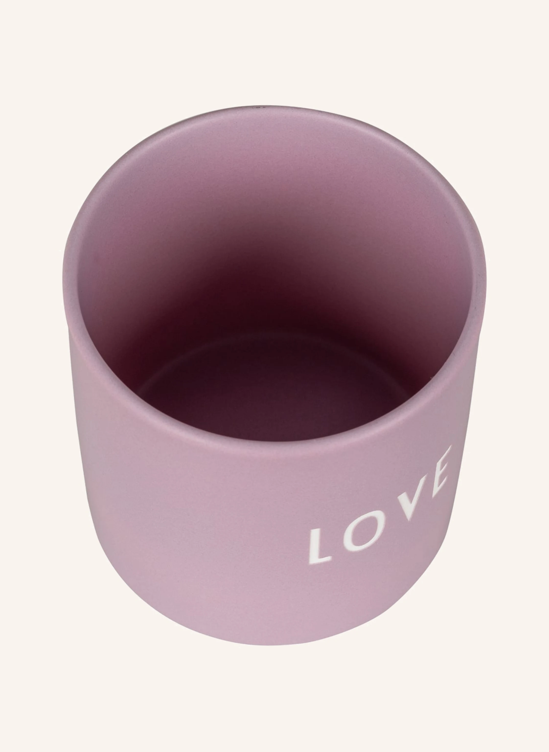 DESIGN LETTERS Becher LOVE
