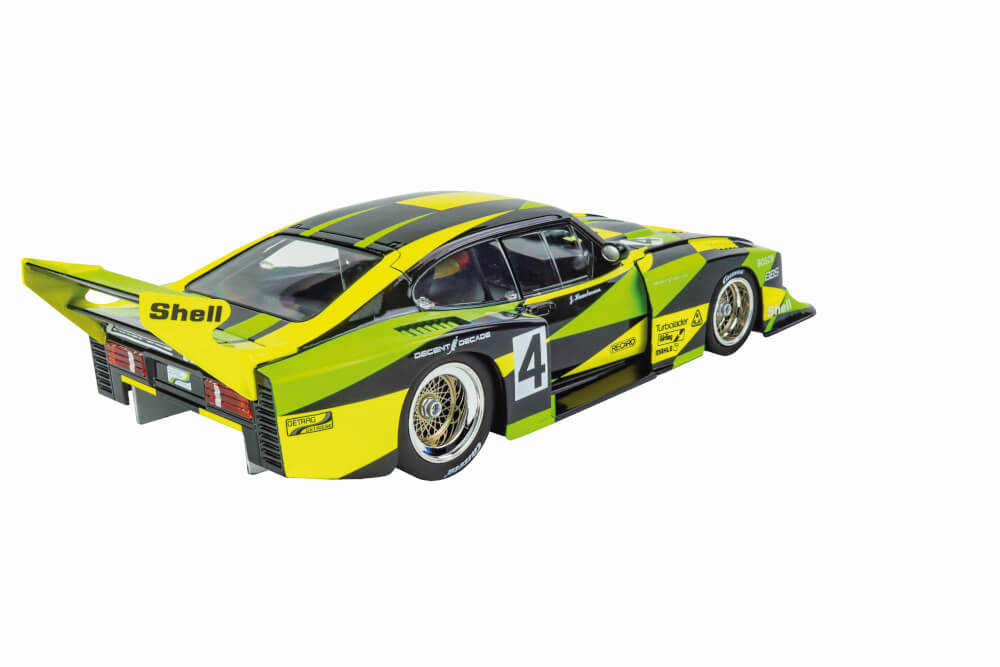 CARRERA DIGITAL 124 - Ford Capri Zakspeed Turbo Jürgen Hamelmann-Team, No. 4