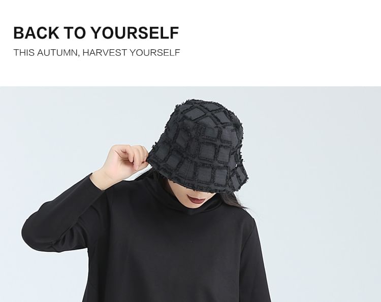 SIMPLE BLACK - Lange mouwen, mockneck, effen, asymmetrisch, oversized T-shirt