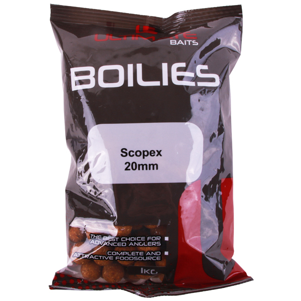 Bouillettes Ultimate Baits Boilies 20mm 1kg