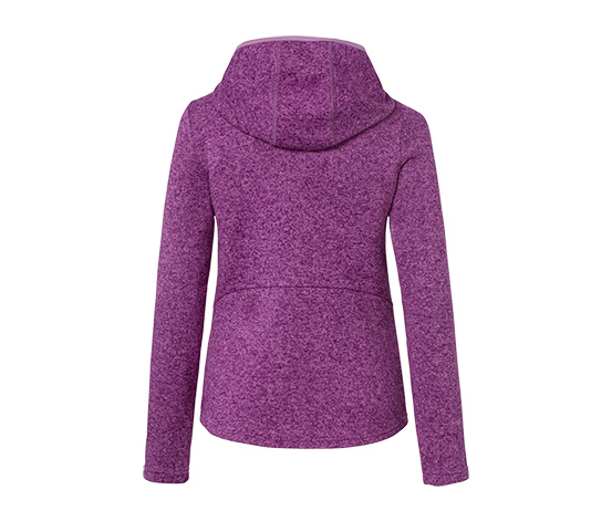 Strickfleece-Jacke, beere
