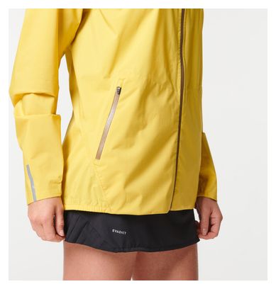 Veste Imperméable Kiprun Rain 500 Jaune