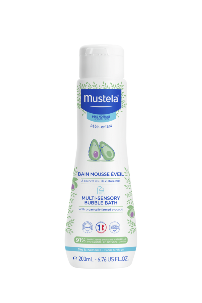 Mustela Anregendes Schaumbad<br>200 ml, Flasche, normale Haut