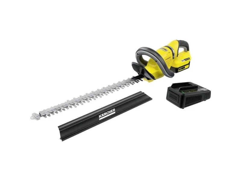 Kärcher HGE 18-50 - Hæktrimmer - ledningfri - 18 V - 2.5 Ah - 50 cm - tandmellemrum: 22 mm - 2.9 kg
