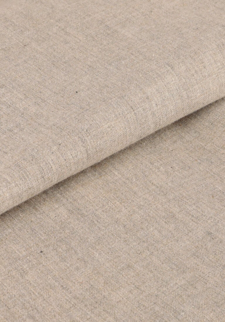 PROFUOMO beige profuomo klassiek overhemd shirt cutaway sc cotton linnen