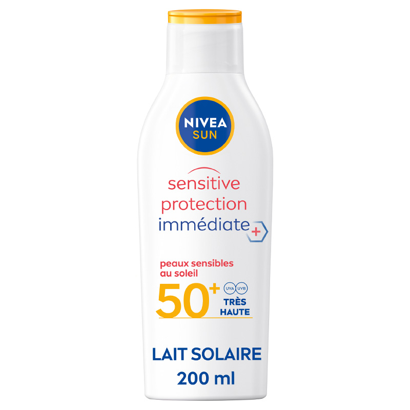 Lait protecteur SPF 50  - Sensitive Immediate Protect - 200 ml