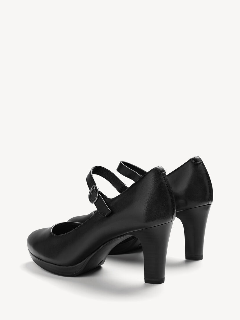Leren Pumps - zwart