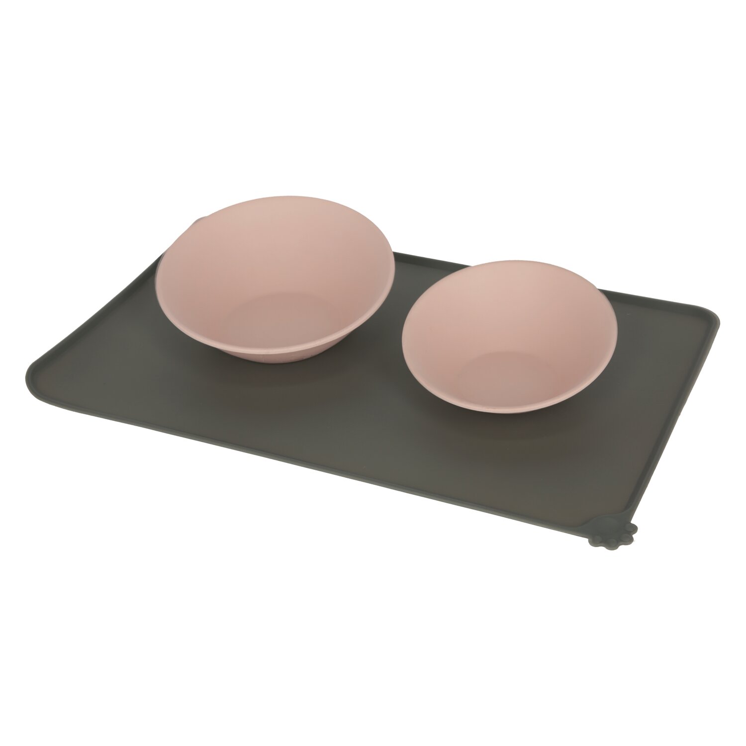 KERBL Napfunterlage  - grau - ca. 47cm x 29cm