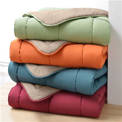 Couette DÉCO DOUBLE FACE couleur - Becquet Création - Tempérée