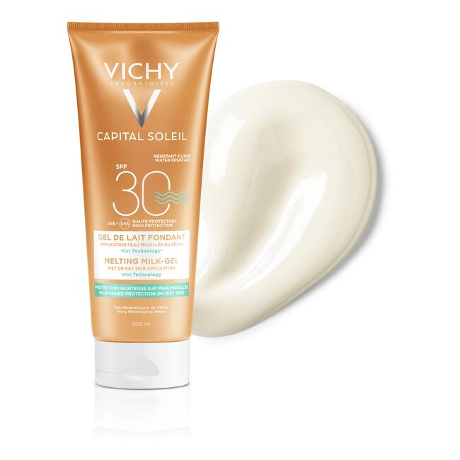 Vichy Capital Soleil Wet Technology Zonnebrand Melkgel SPF30 200 ML