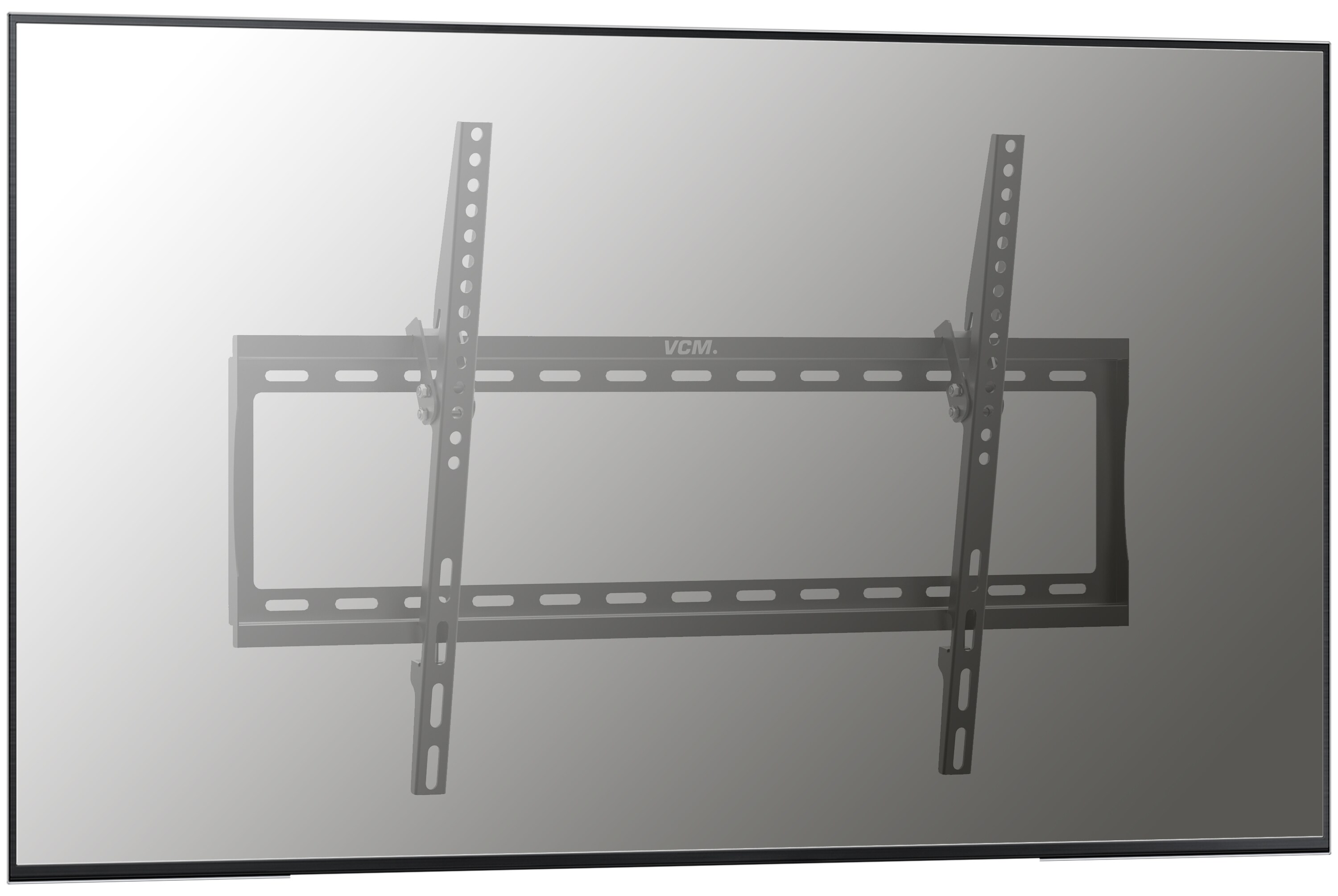 VCM Universal TV VESA Wandhalterung Halter Fernsehhalter flach neigbar B-FN600