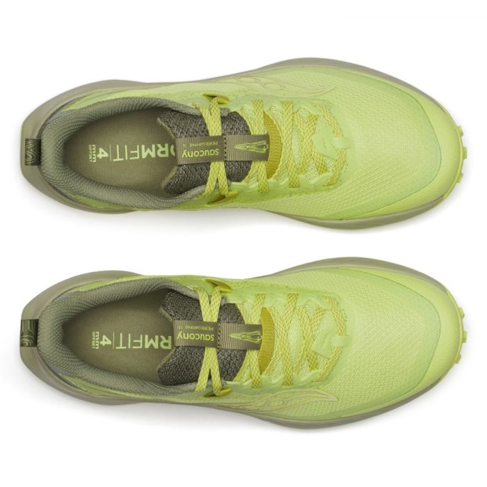 Saucony Dame Trailsko Peregrine 15 Grøn