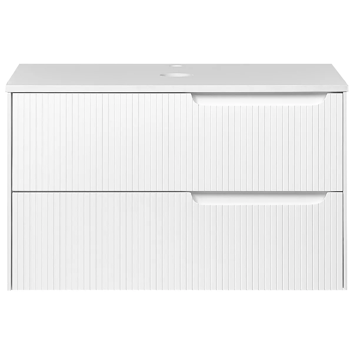 BELIANI Meuble lavabo QUINTELA - Blanc 80 cm