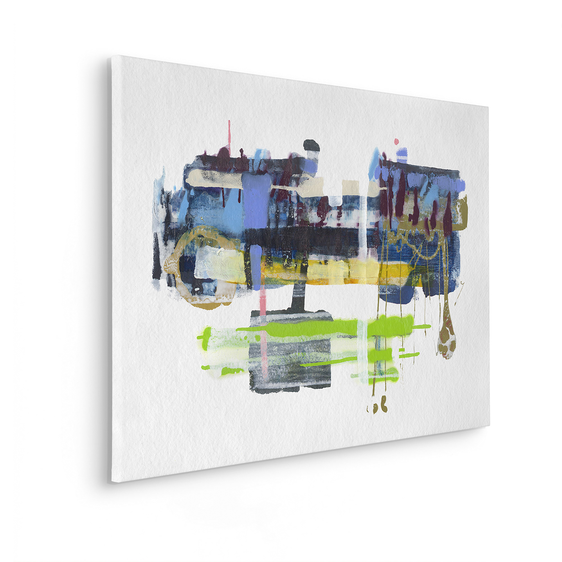 Keilrahmenbild FLYING CAR - 60x90 cm