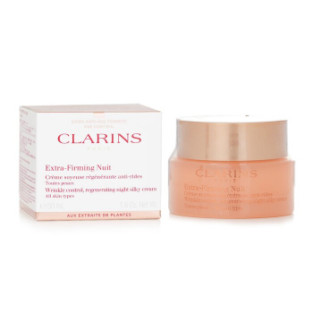Clarins Clarins Extra Firming Nuit Wrinkle Control, Regenerating Night Silky Cream (All Skin Type) 50ml/1.6oz