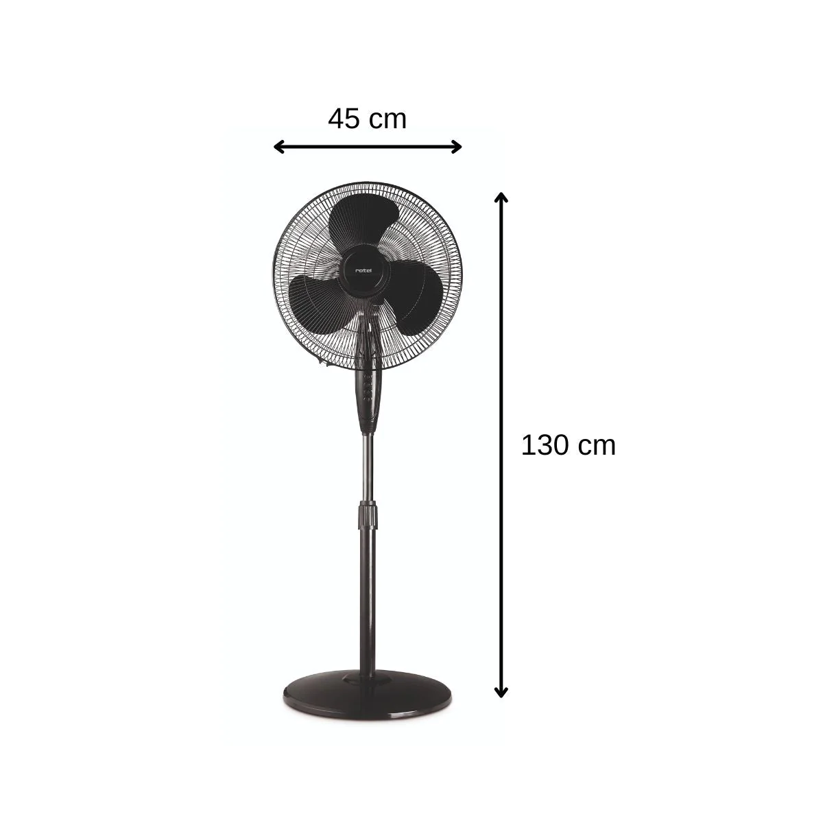 Ventilateur sur pied oscillant Rotel Rotel