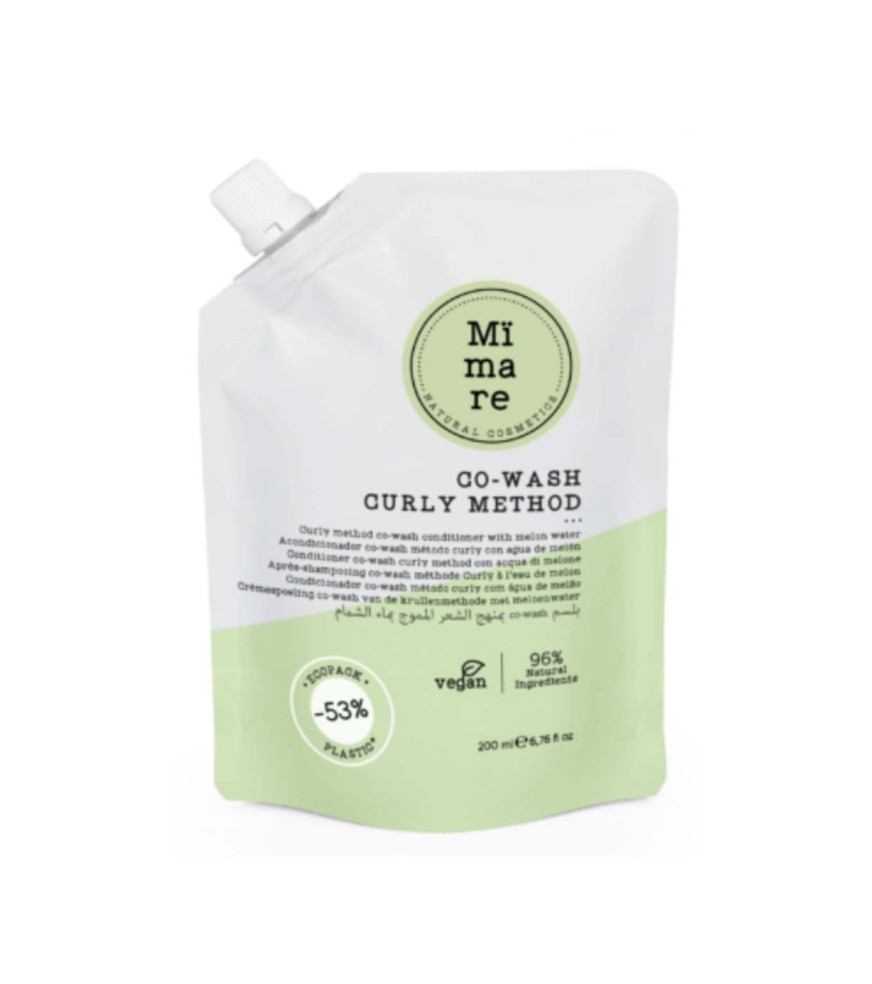 Mimare - Condicionador co-wash método Curly com água de melão - 200ml