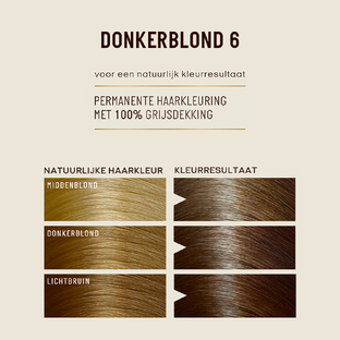 Guhl Protecture Crème-Kleuring 6 Donkerblond 150ML