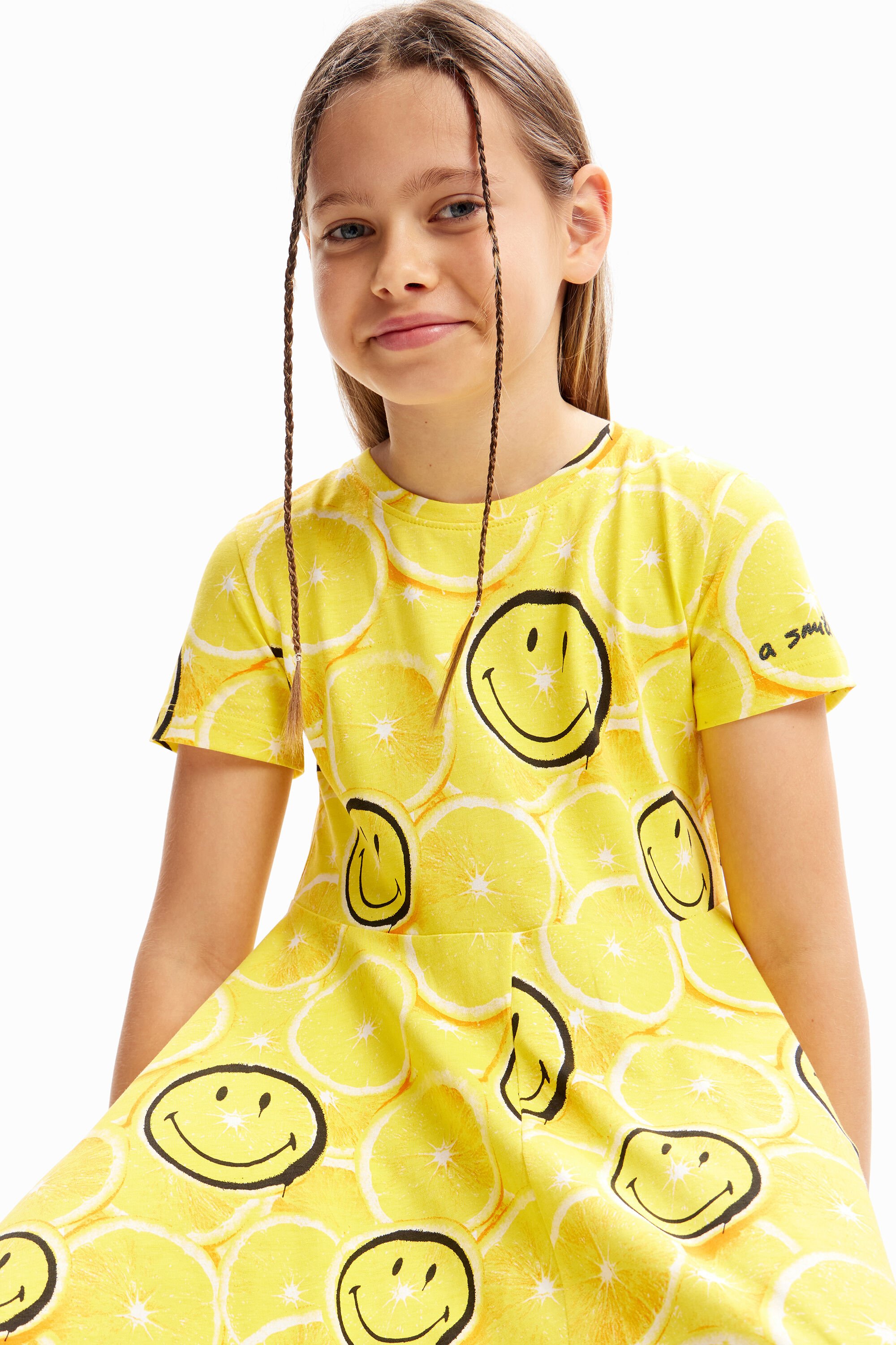 Robe Smiley citrons