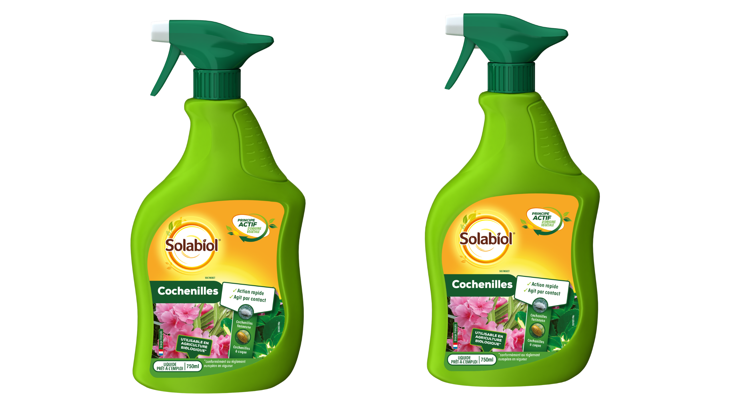 Socochpal750nx2 | anti-cochenilles| 2 pulvérisateurs 2x750 ml| élimine