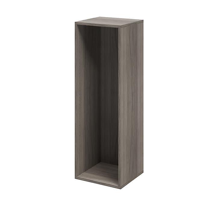 Caisson effet chêne grisé GoodHome Atomia H. 112,5 x L. 37,5 x P. 35 cm