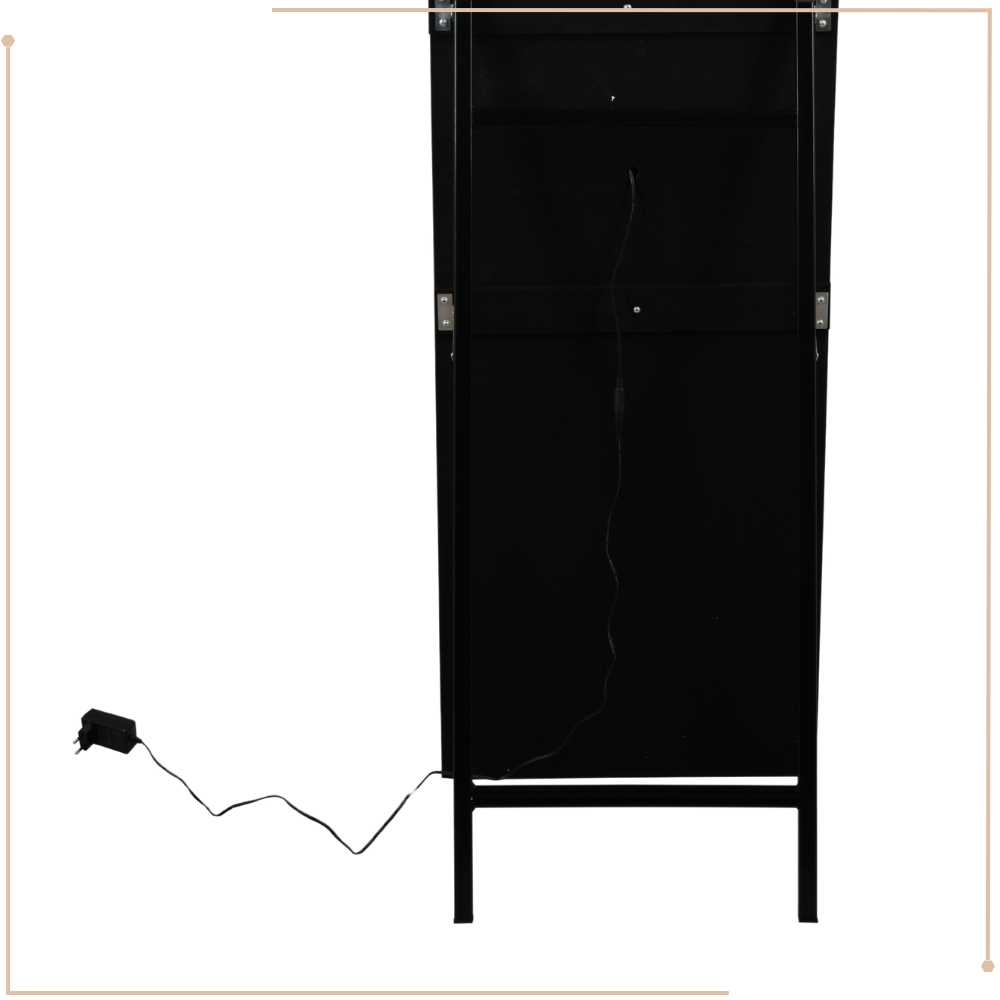 MISOU Spiegel LED Hermine - Goud