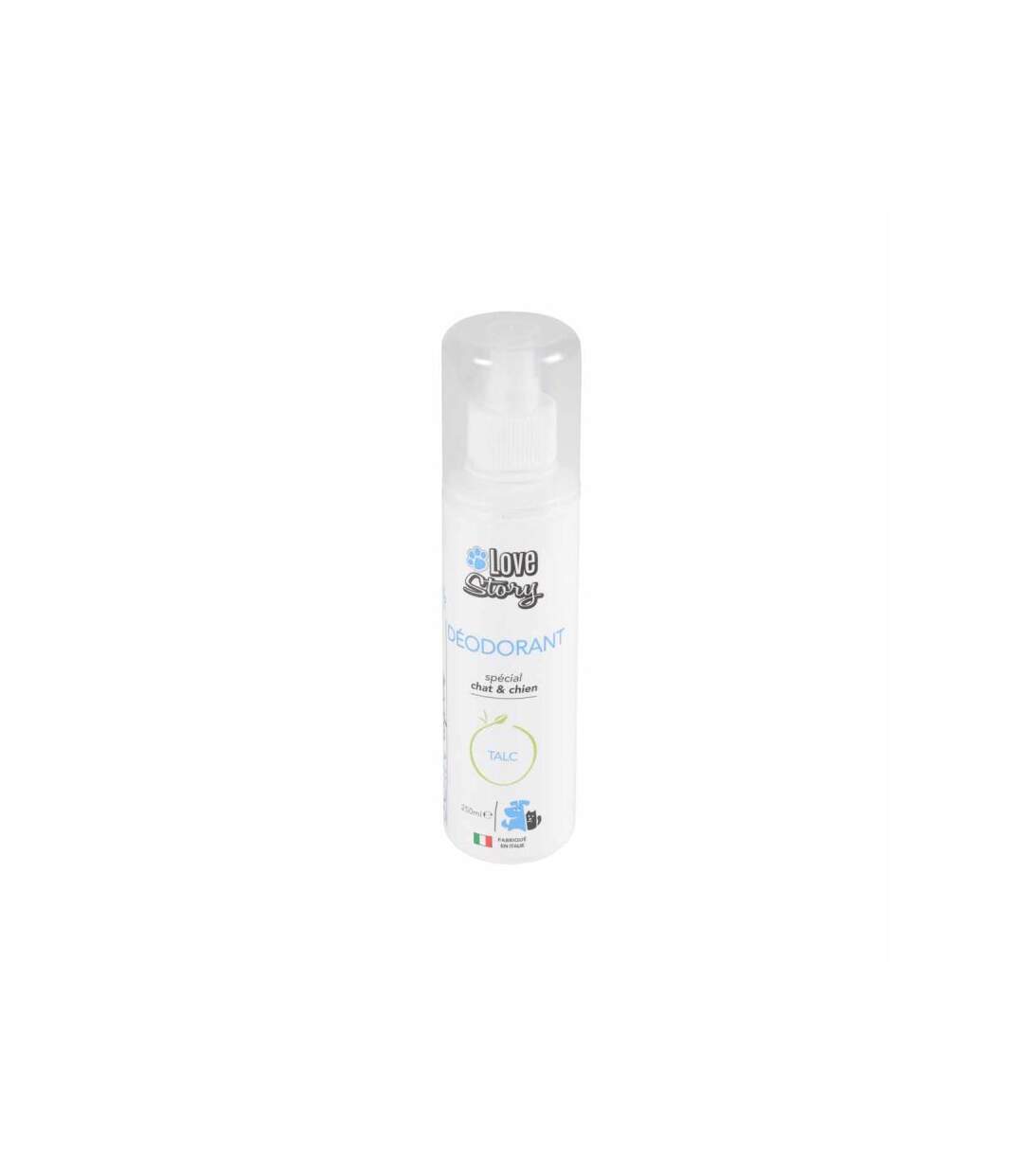 Paris Prix - Déodorant Pour Chat & Chien talc 250ml Blanc