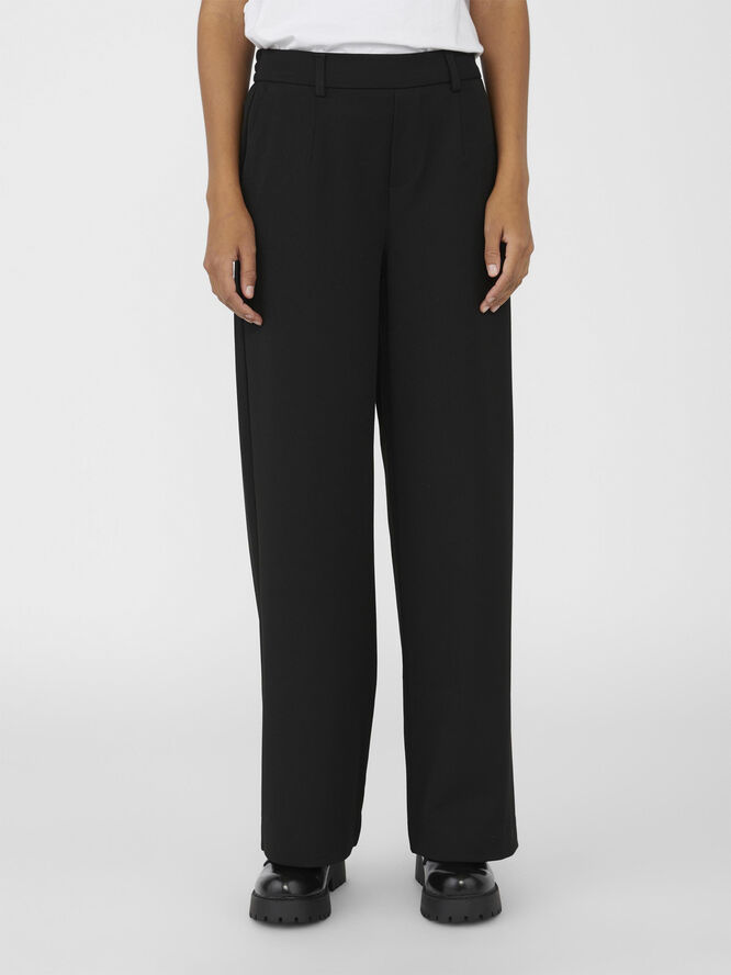 Object OBJLISA WIDE PANT NOOS Black