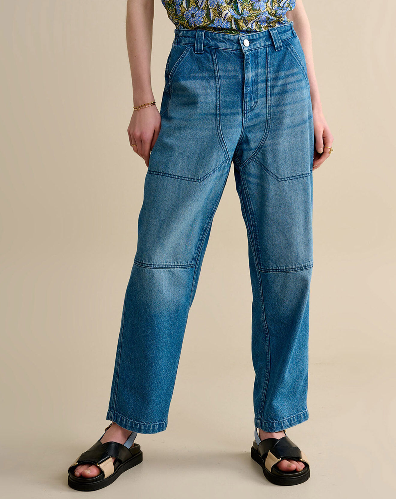 Bellerose Jean Pieta  light blue bleach