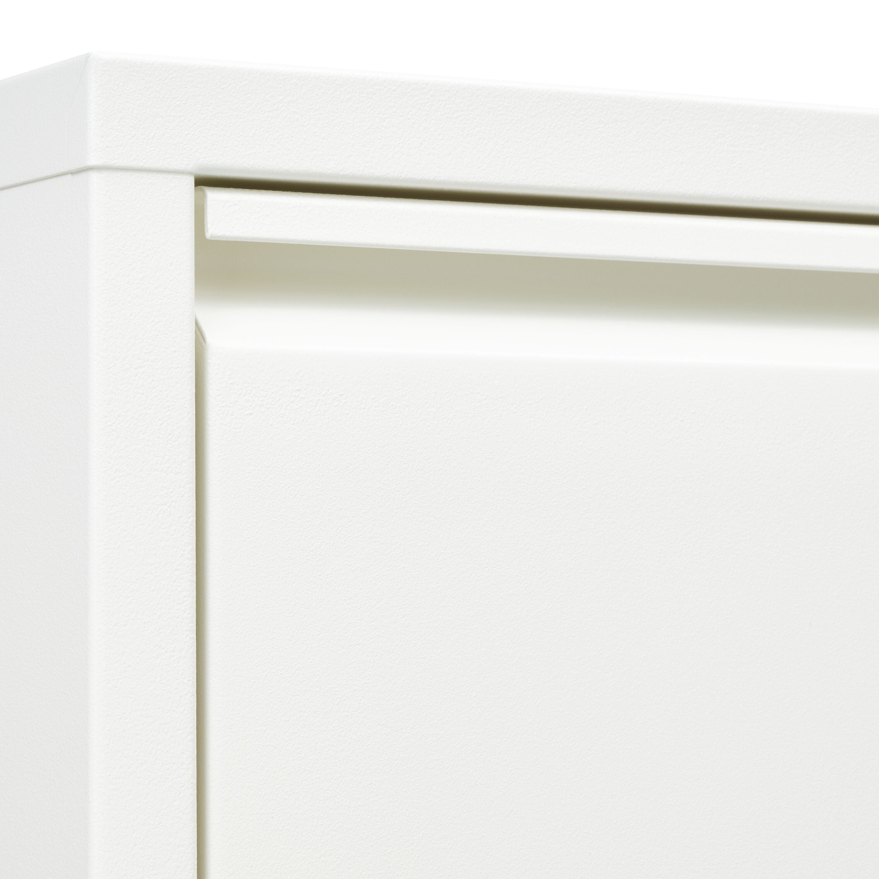 TOBEY Schuhkippe - Weiss / B: 50.0 cm x T: 15.0 cm x H: 170.0 cm
