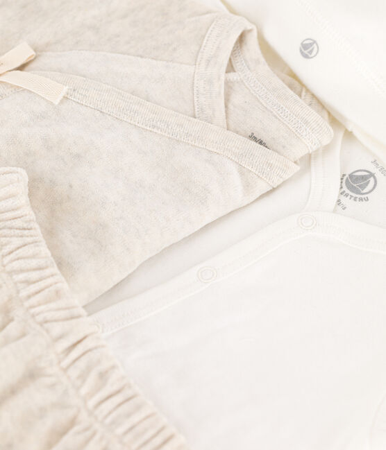 Lot 4 pièces en coton bébé