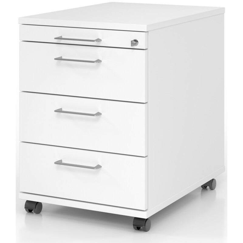Rollcontainer Tarys-VAC, 3 Schubladen, 58 cm tief