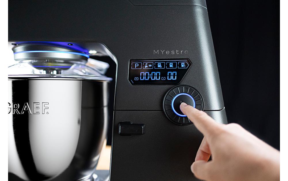 Küchenmaschine MYestro KM7016 Grau<br>Kompaktes Küchengerät mit vielseitigen Einsatzmöglichkeiten