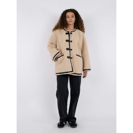 Neo Noir Fanny Teddy Jakke, Camel, 36