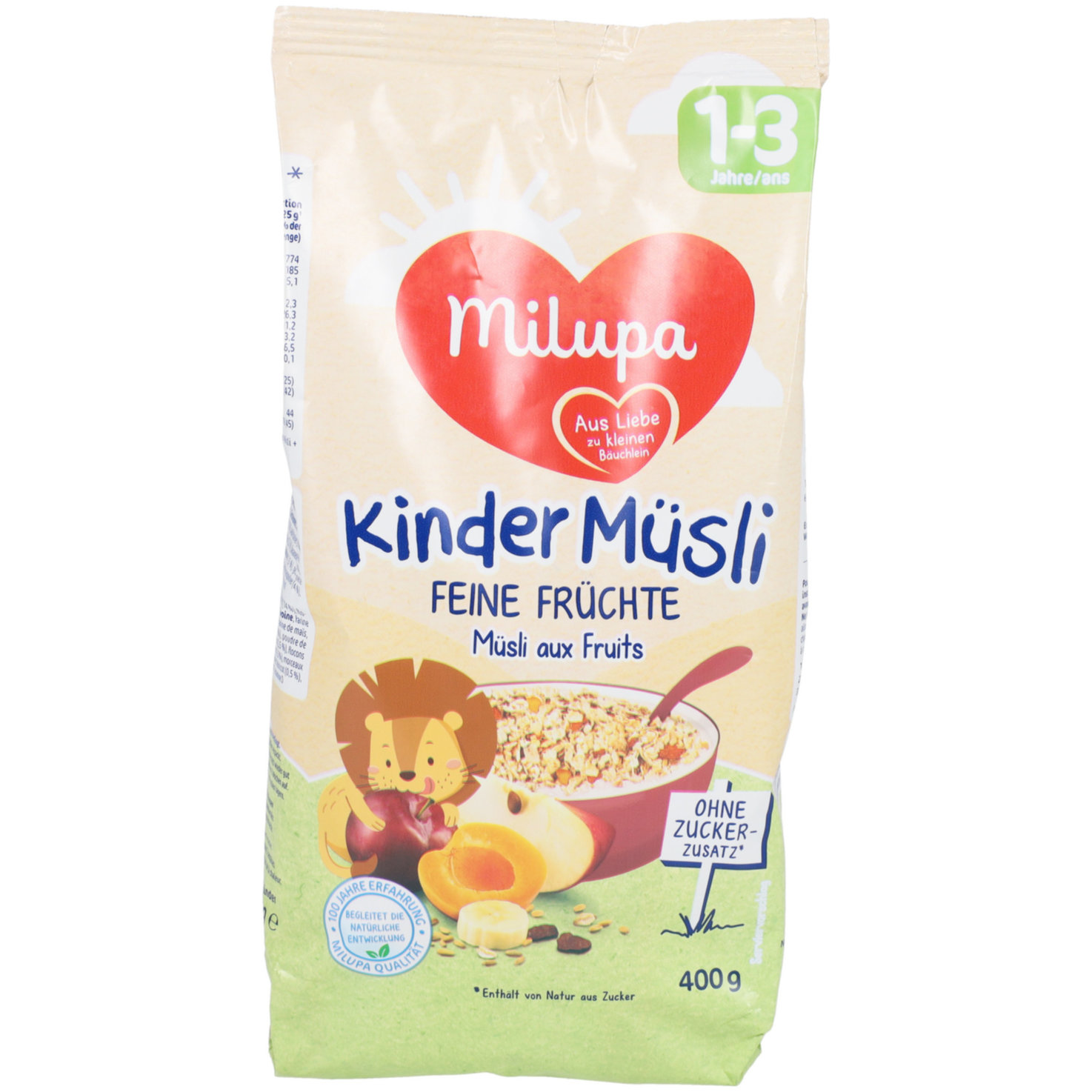 Milupa Kinder Müsli Feine Früchte 12+ Monate