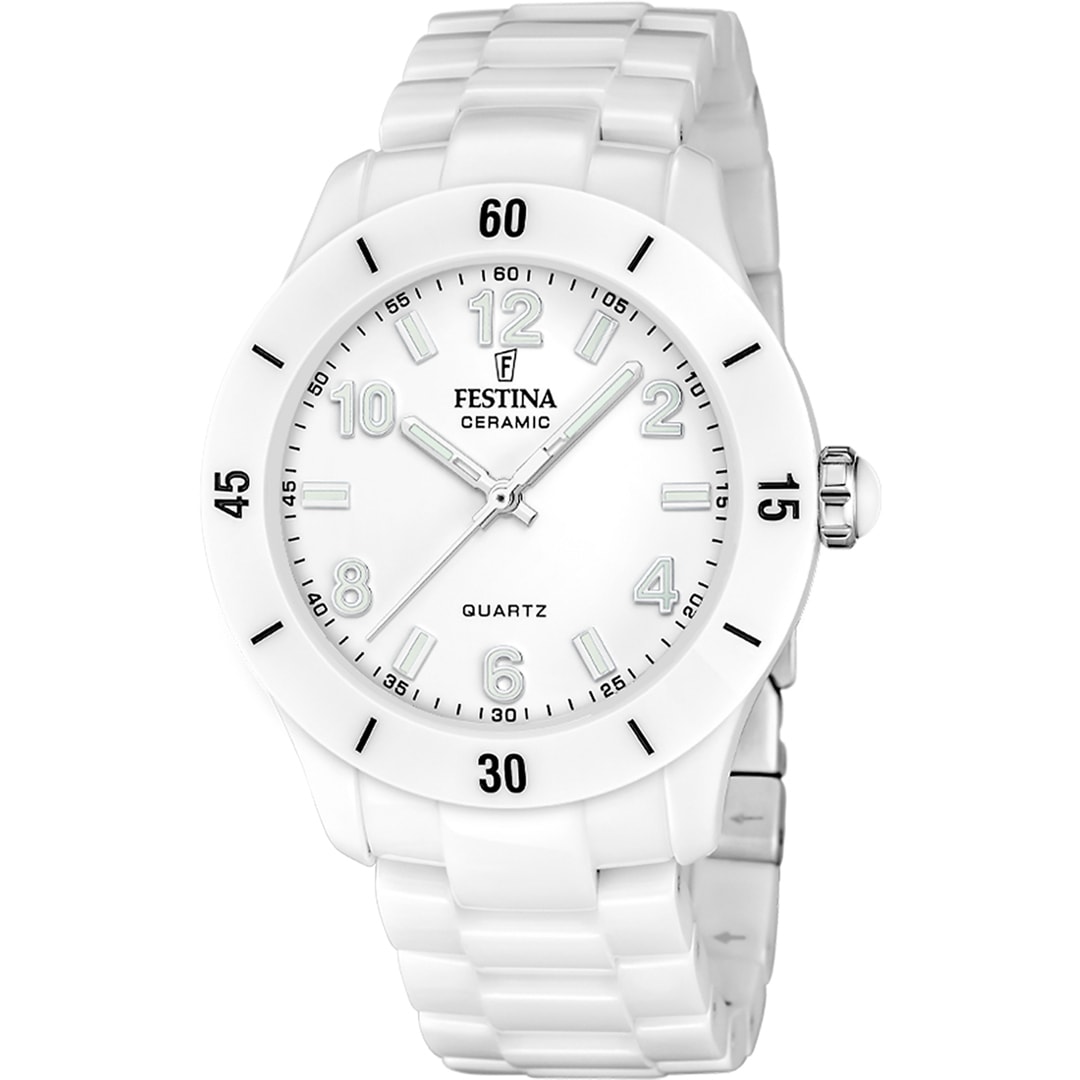 Festina Ceramic Lady Weiss