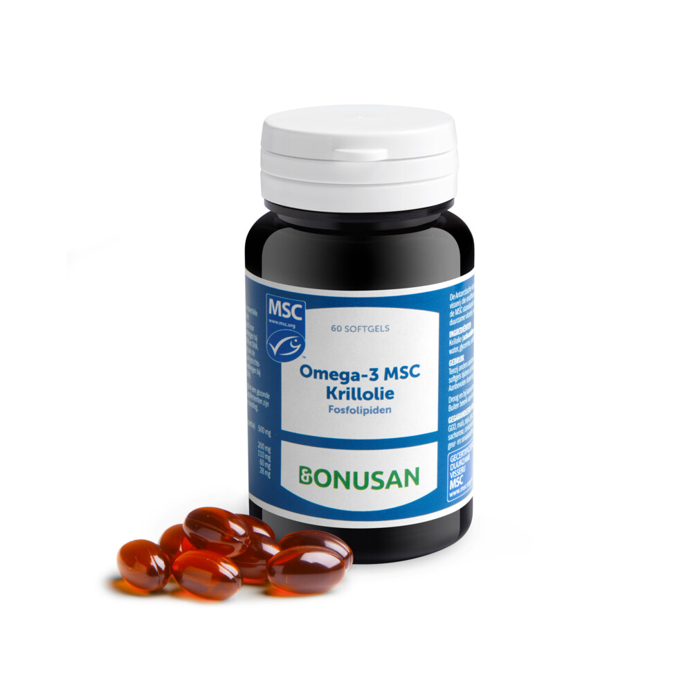 Bonusan Omega 3 MSC Krillolie60 softgels