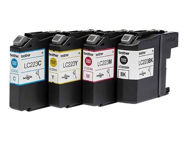 Brother LC223 - 4-pack - svart, gul, cyan, magenta - original - blekkpatron - for Brother DCP-J4120, J562, MFC-J4420, J4620, J4625, J480, J5320, J562