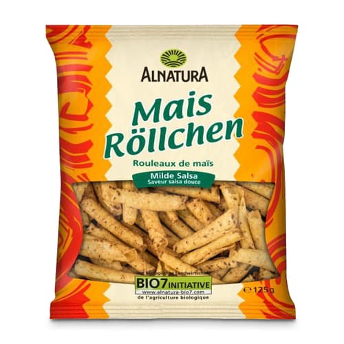 Alnatura BIO Mais Röllchen Milde Salsa