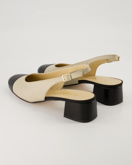 Brunate 32264 Slingpumps in Beige