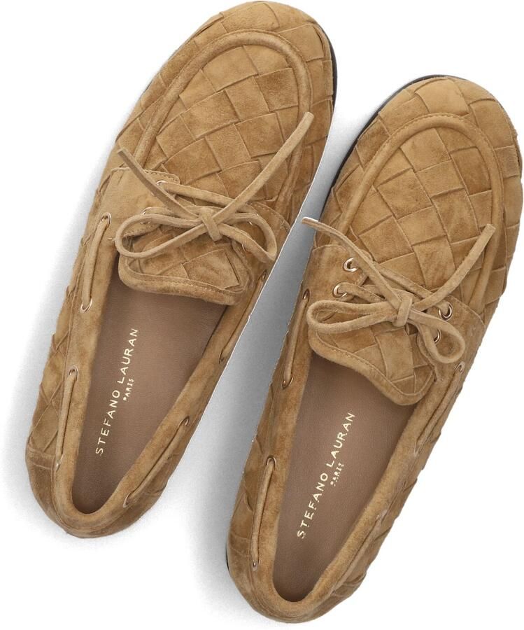 STEFANO LAURAN Instappers Dames D24063 Maat: 42 Materiaal: Suède Kleur: Camel