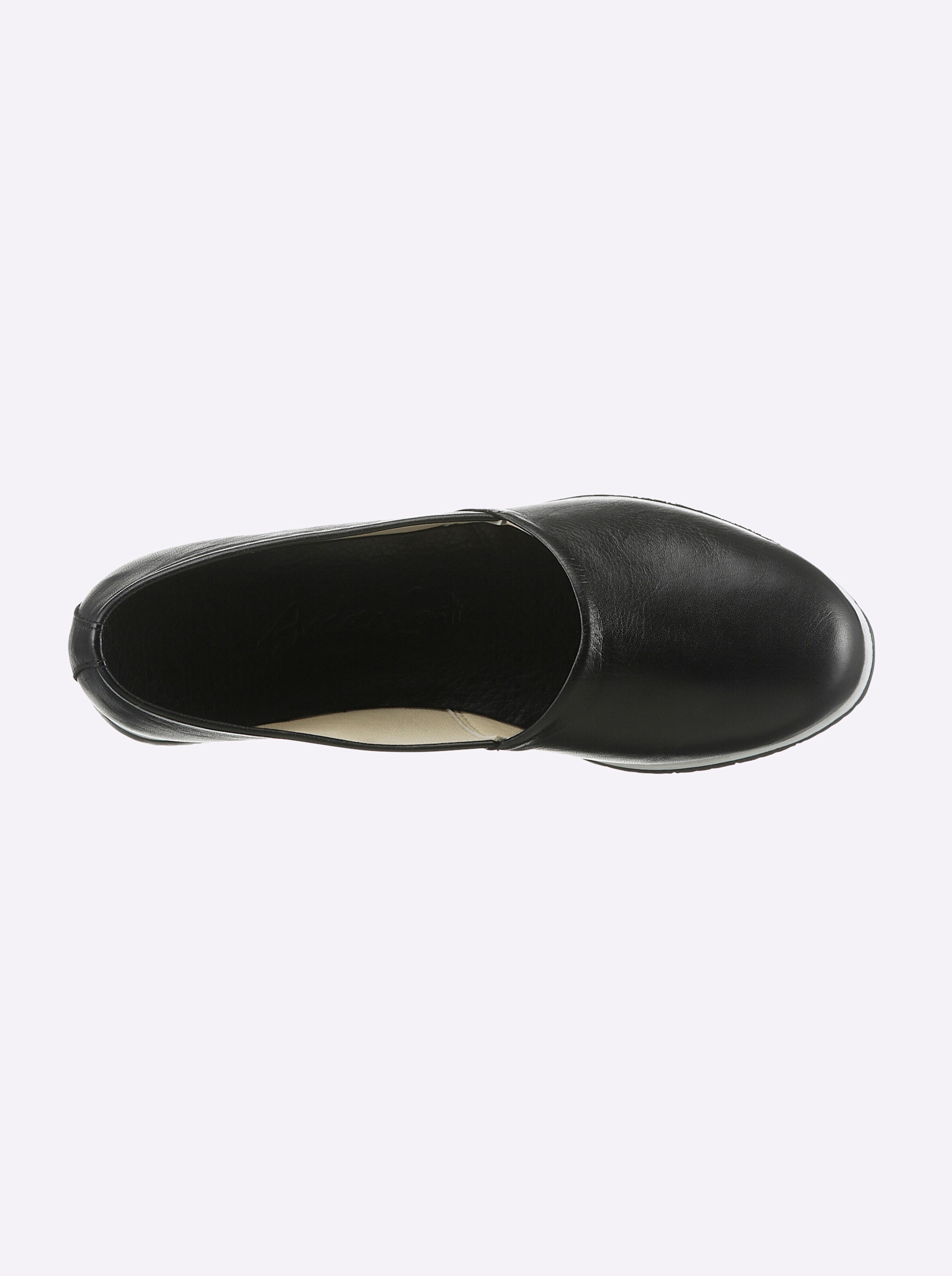 Andrea Conti Slipper in schwarz