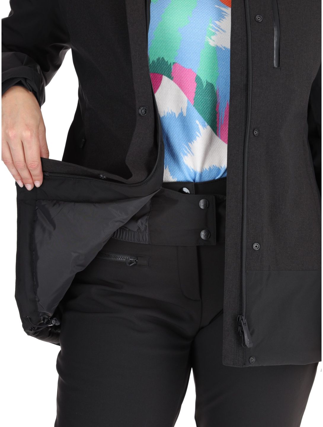 W Snowplay Long Insulated ski-jas dames