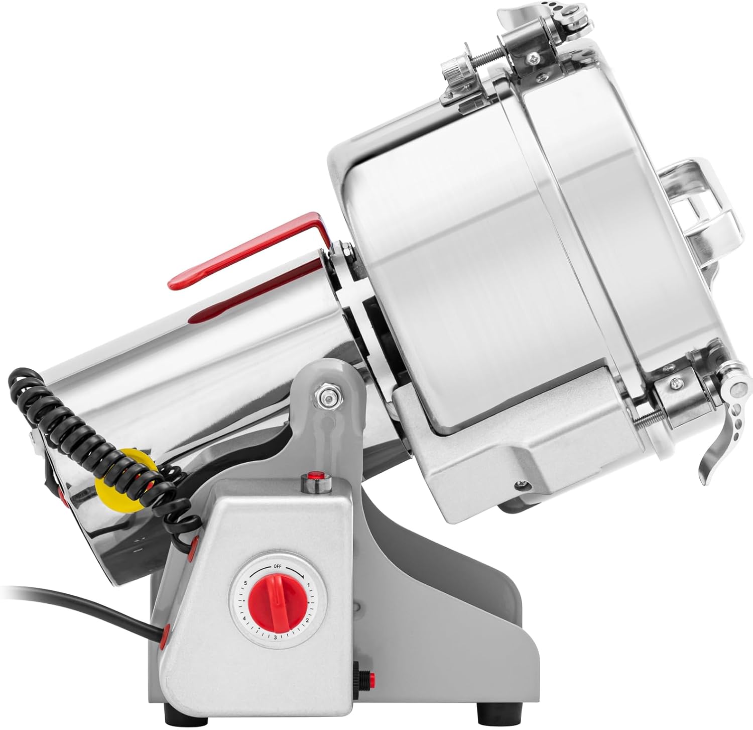 Royal Catering RCMZ-2000N Gewürzmühle elektrisch 2000 g 21 x 9.5 cm 3400 W Multi-Zerkleinerer elektrischer Zerkleinerer Kräuter-Zerkleinerer