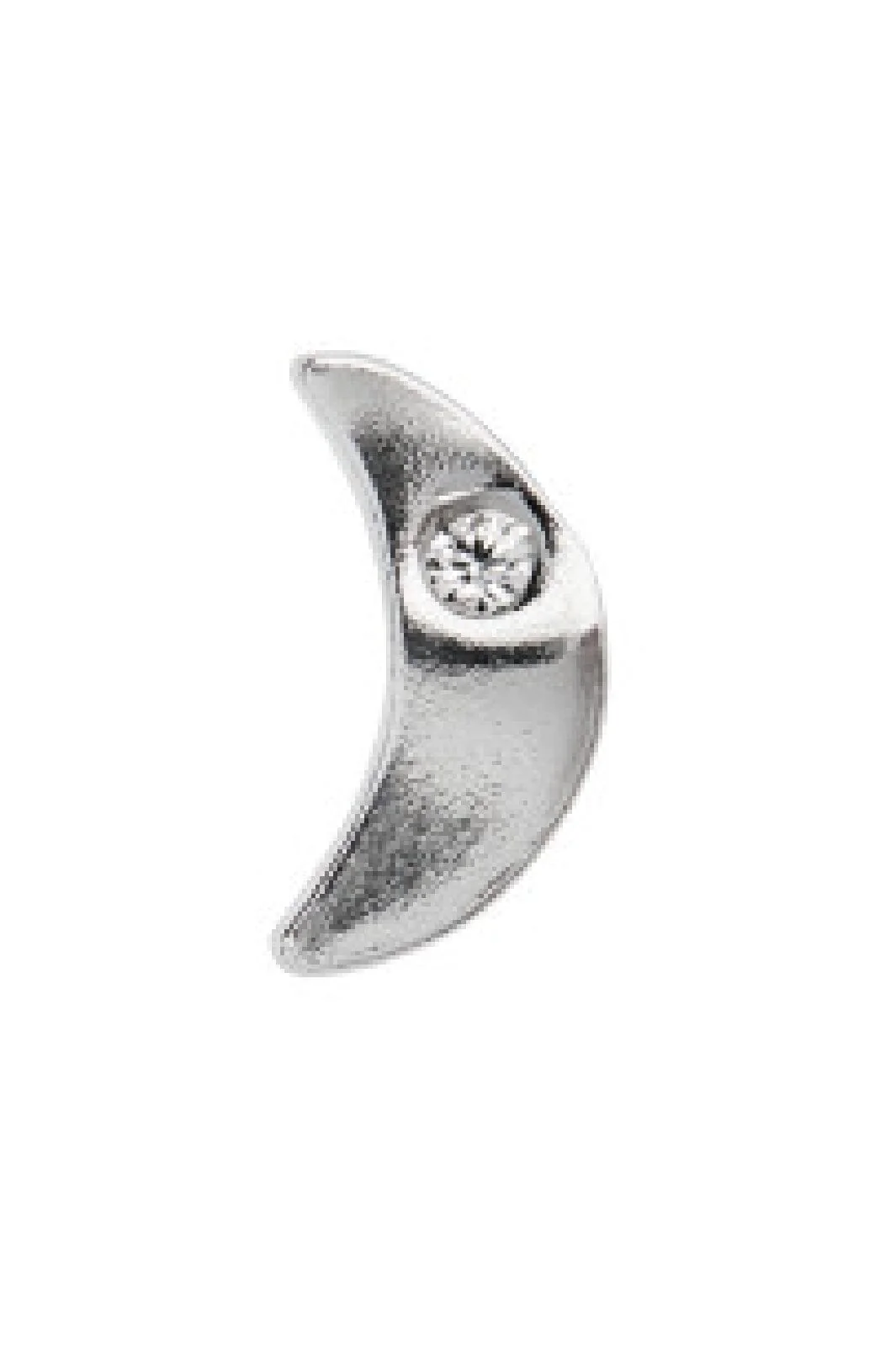 Stine A Tout Petit Bella Moon Earring Silver